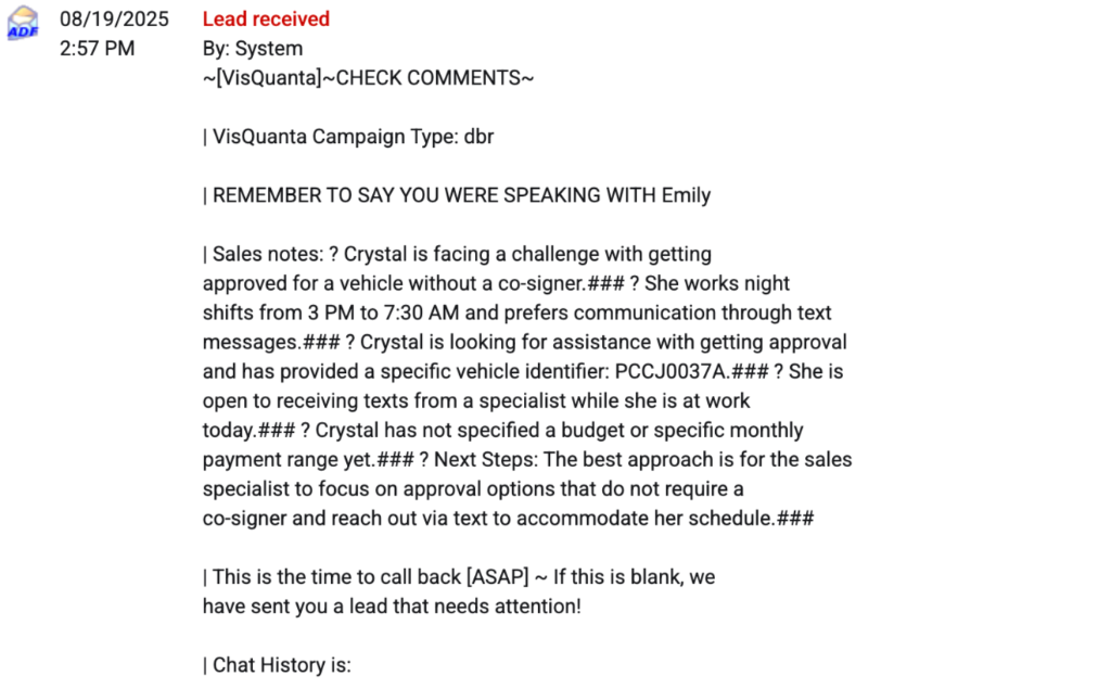 Crystal CRM View 2